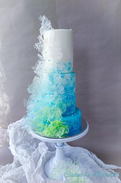 Simple blue - Cake by Mischell