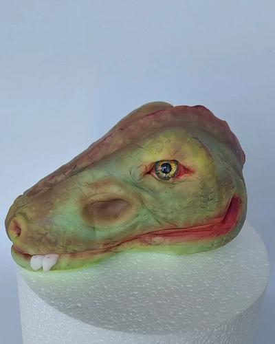 Dino Head 6" - Cake by Martha Roz