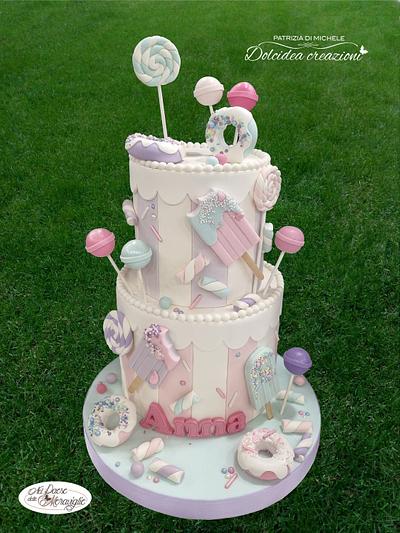 sweet candy cake - Cake by Dolcidea creazioni