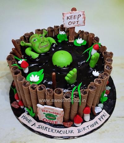 Shrek cake - Cake by Sweet Mantra Homemade Customized Cakes Pune