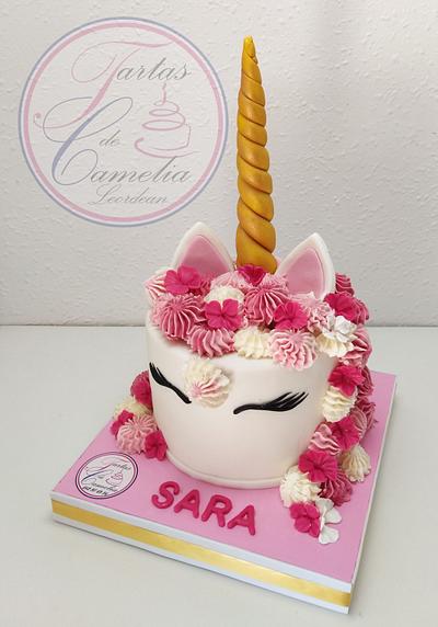 TARTA UNICORNIO SARA - Cake by Camelia
