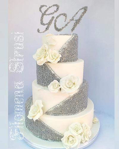 Wedding cake  - Cake by Filomena