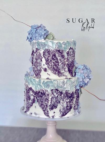 Hydrangeas & Lilacs - Cake by Sugar by Rachel