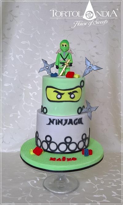 Lego ninjago & green - Cake by Tortolandia