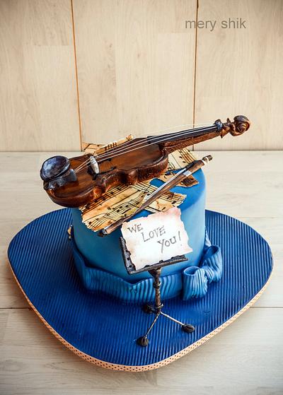Violine - Cake by Maria Schick