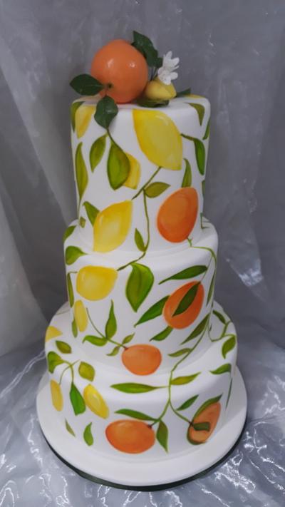 Oranges and lemons - Cake by Julissa 