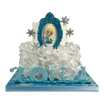 Frozen cake - Cake by Cindy Sauvage 