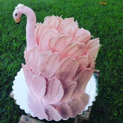 Flamingo cake - Cake by Torte Panda
