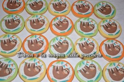 Sloth cookies - Cake by Daria Albanese