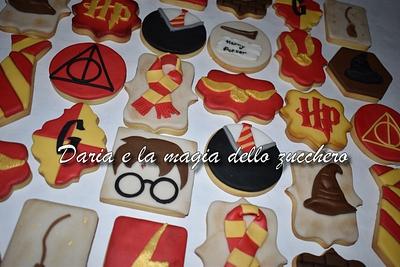 Harry Potter cookies - Cake by Daria Albanese