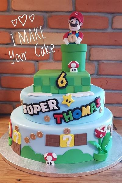 Super Mario - Cake by Sonia Parente