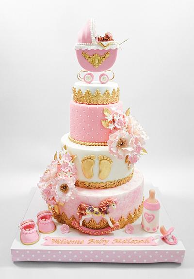 Pretty in Pink - Cake by Custom Cakes by Ann Marie