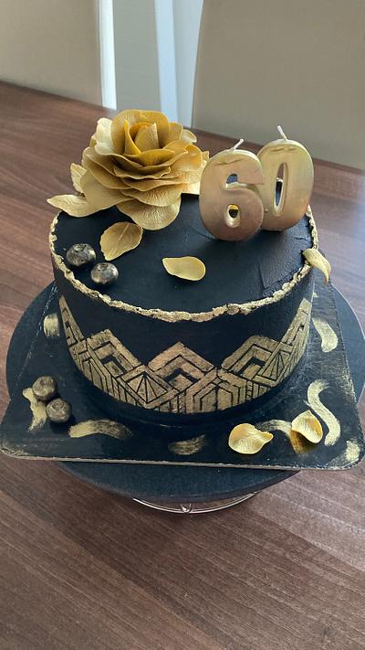 For the 60th birthday - Cake by Romi69