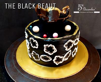 The Black Beauty - Cake by 5th December Chocolatier and Patissiers