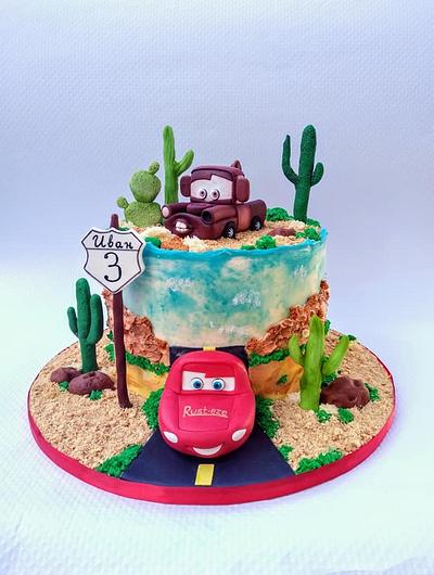 Cars - Cake by Dari Karafizieva