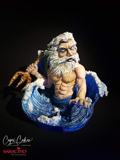 Poseidon the Myths Collaboration  - Cake by Claudia Kapers Capri Cakes