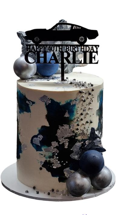 40 Birthday cake  - Cake by The Custom Piece of Cake