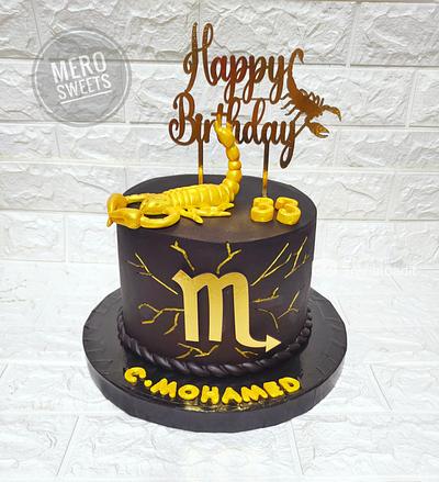 Scorpio cake - Cake by Meroosweets