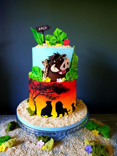 Lion King - Cake by Radoslava Kirilova (Radiki's Cakes)