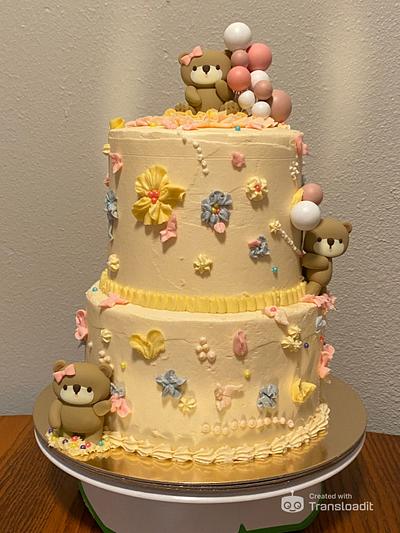 Baby shower  - Cake by Katsue