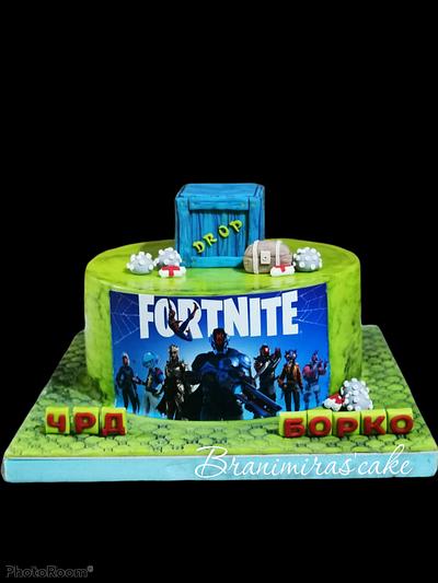 Торта fortnite  - Cake by CakeBI9