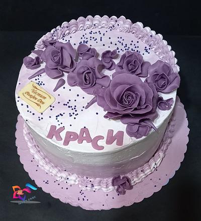 Violeta  - Cake by Irena Ivanova 