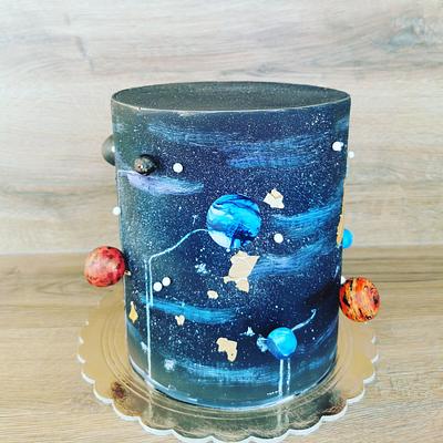 Vesmír  - Cake by Beata50