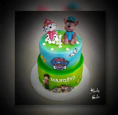 Paw patrol cake - Cake by AndyCake