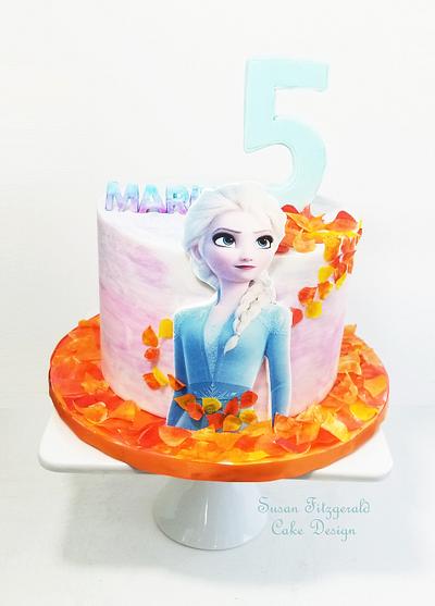 Frozen 2 Cake - Cake by Susan Fitzgerald Cake Design