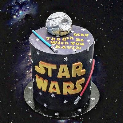 Star Wars cake  - Cake by The Custom Piece of Cake