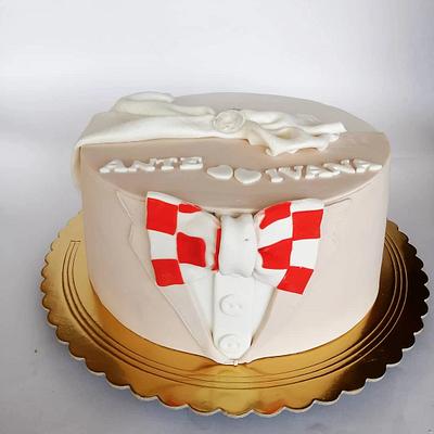 Double Wedding Cake  - Cake by Tortebymirjana