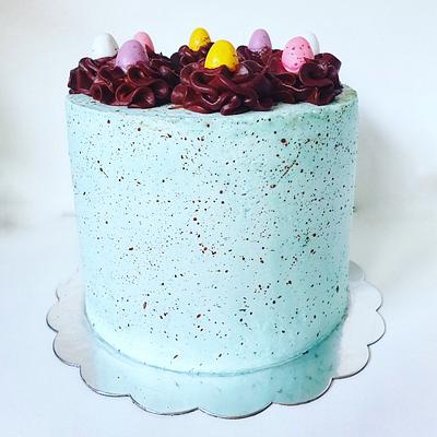 Speckled Easter Cake - Cake by Bombshell Bakes
