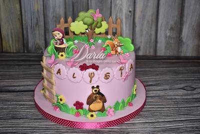 Masha and the bear cake - Cake by Daria Albanese