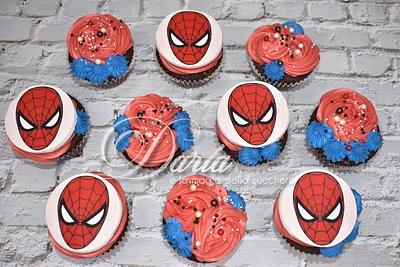 Spiderman cupcakes - Cake by Daria Albanese