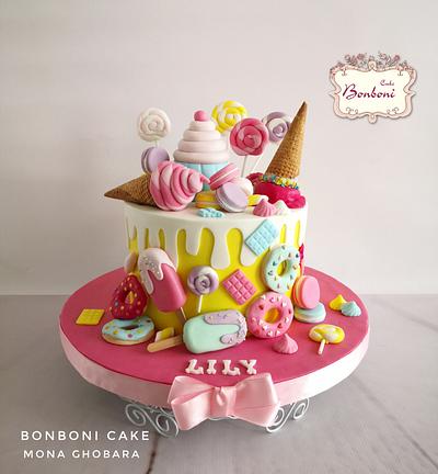 candy cake - Cake by mona ghobara/Bonboni Cake