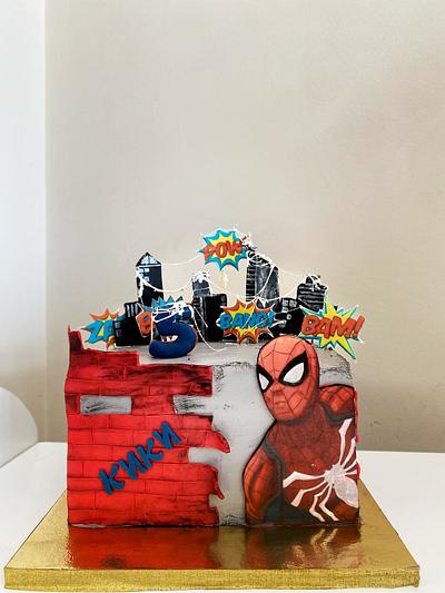 Spider-Man cake - Cake by Detelinascakes