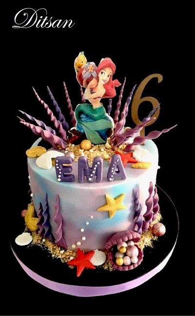 Ariel cake! - Cake by Ditsan