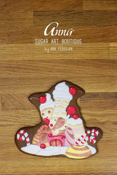 Day 9 | 12 Days of Cookies Advent Calendar 2019 - Cake by Anna Sugar Art Boutique