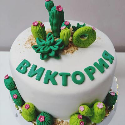 Cactus cake - Cake by Cacheppino