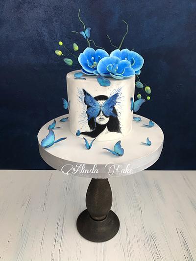 Butterfly cake - Cake by Alinda Cake