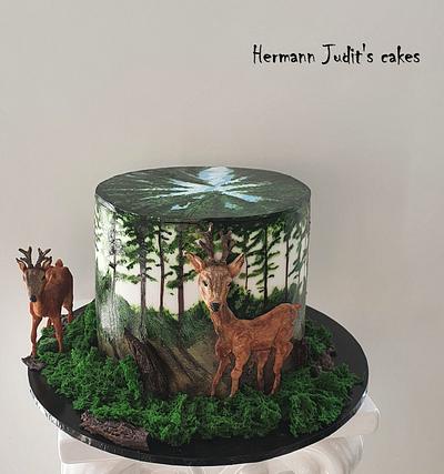 Roe deer cake - Cake by Judit