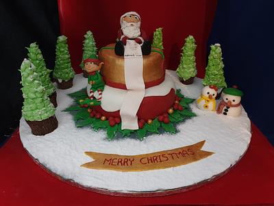 Christmas Cake - Cake by Amal