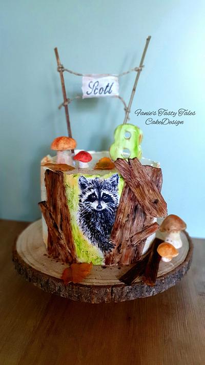 Raccoon cake - Cake by Fanie Feickert-Sell
