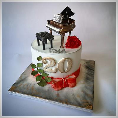 Mozart - Cake by Manuela Jonisova