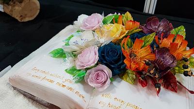 Flower Book - CI Birmingham  2019 - Cake by Gabriela Rüscher