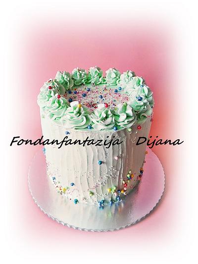 Buttercream cake - Cake by Fondantfantasy