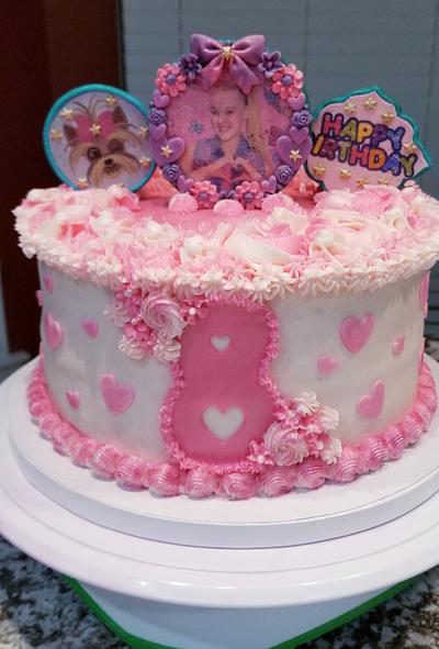 "JoJo" Themed 8th Birthday Cake - Cake by Eicie Does It Custom Cakes