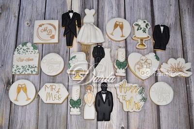 Wedding cookies - Cake by Daria Albanese