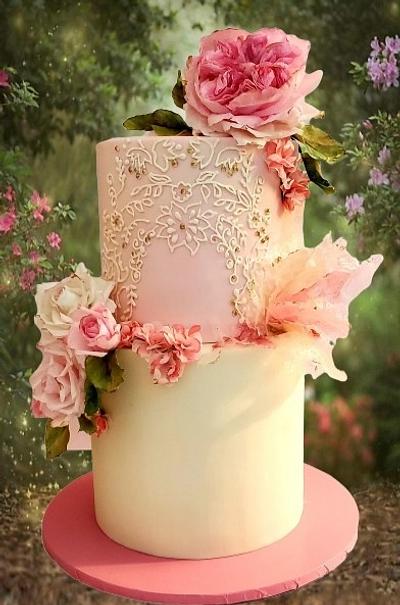 Quinceanera cake - Cake by Cakes by Salpie