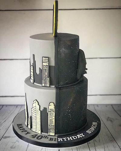 Star Wars Batman cake  - Cake by Maria-Louise Cakes